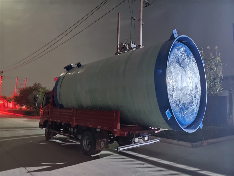 自贡玻璃钢一体化泵站-品质可靠-确保长期使用安全