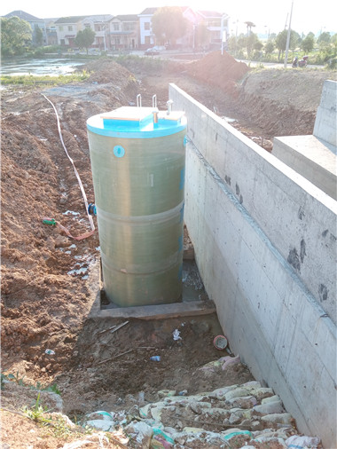 玻璃钢一体化预制提升泵站-工厂预制-实现快速安装和运行