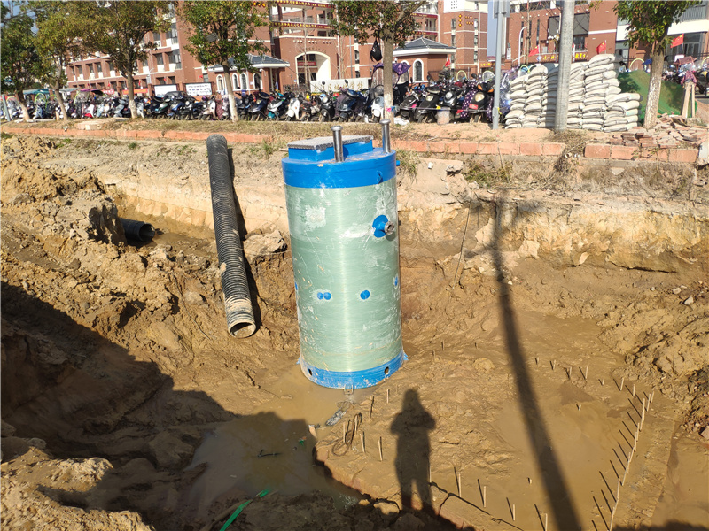 玻璃钢一体化污水提升泵站-高效提升-保障流动性能