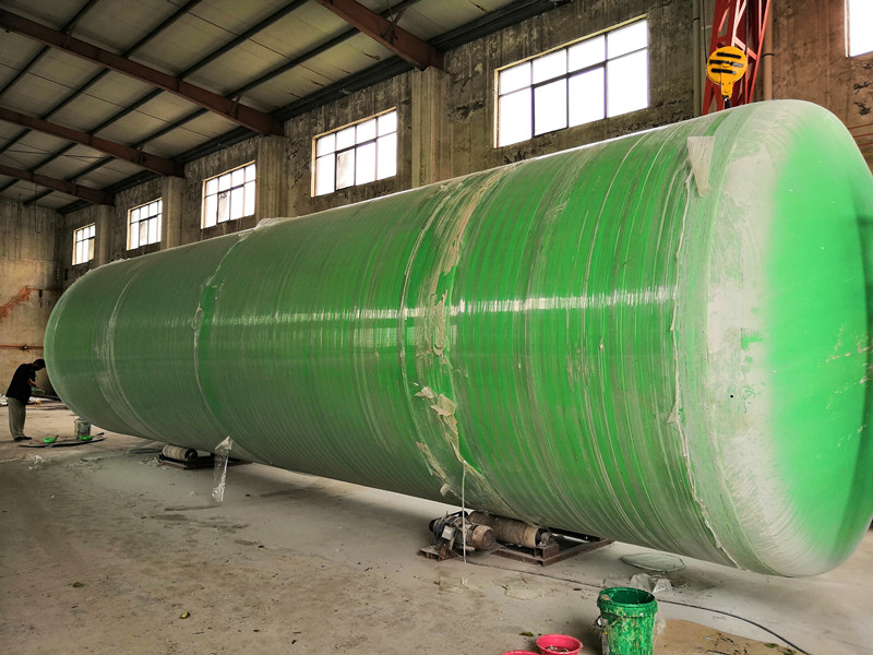 环保一体化玻璃钢泵站-符合环保